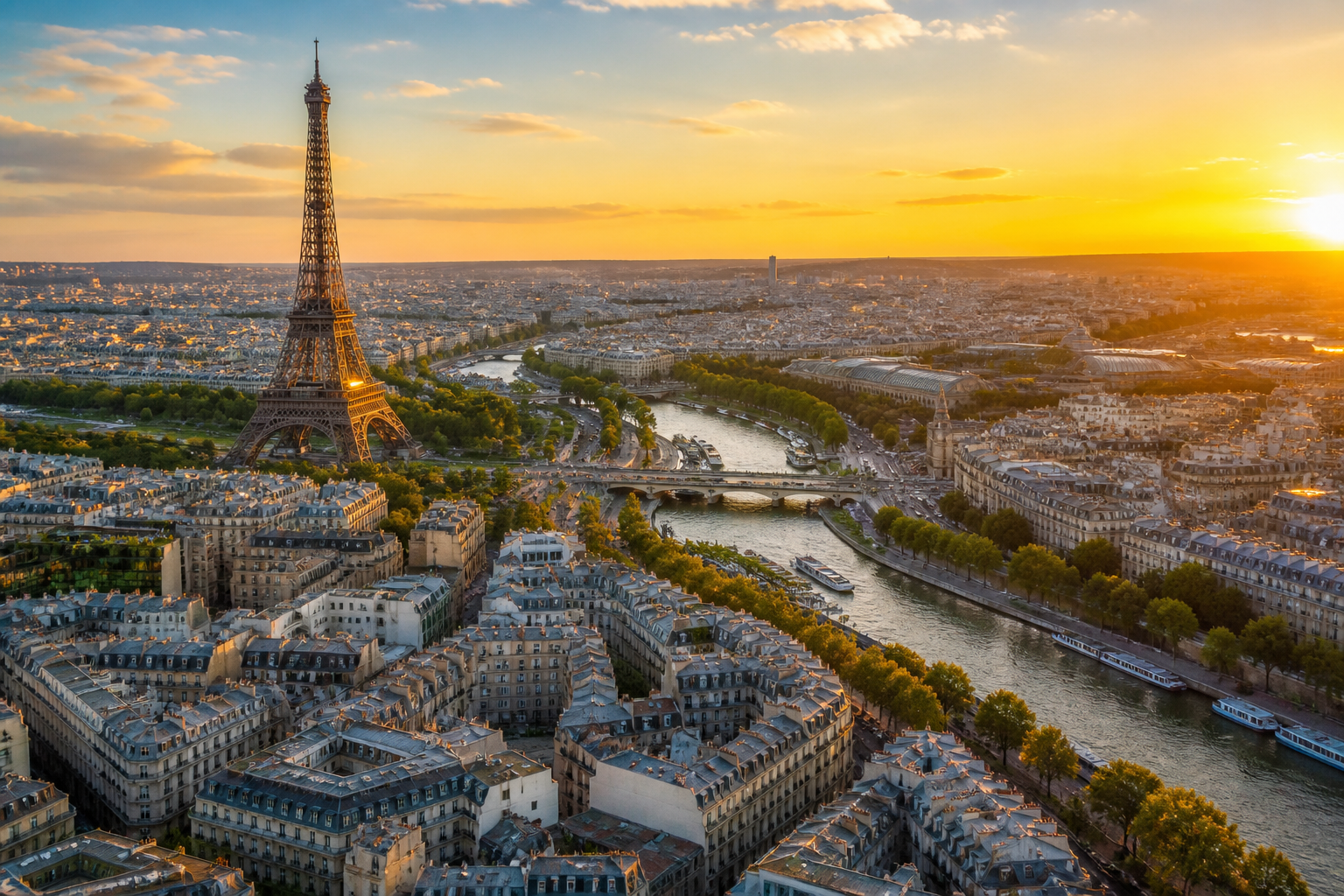 Eiffel Tower in Paris